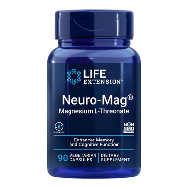 SUPLEMENTOS LIFE NEURO-MAG EXTENSION L-THREONATE DE MAGNESIO 90 CÁPSULAS