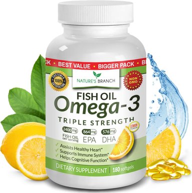 ACEITE PESCADO OMEGA 3 NATURE BRANCH UNIDAD 180 CÁPSULAS BLANDAS