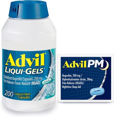 SUPLEMENTO ADVIL CÁPSULAS BLANDAS LIQUI GELS 200 MG 200 UNIDADES