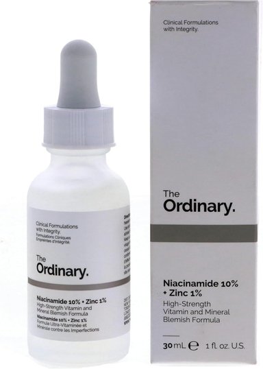 TRATAMIENTO FACIAL THE ORDINARY NIACINAMIDE 10% + ZINC 1% OIL CONTROL 30 ML