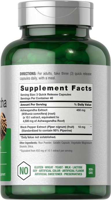 ASHWAGANDHA HORBAACH 4500 MG 120 CAPSULAS - 3