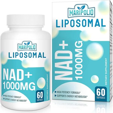 NAD+ LIPOSOMAL NICOTINAMIDA 1000MG 60 CAPSULAS MARIPOLIO
