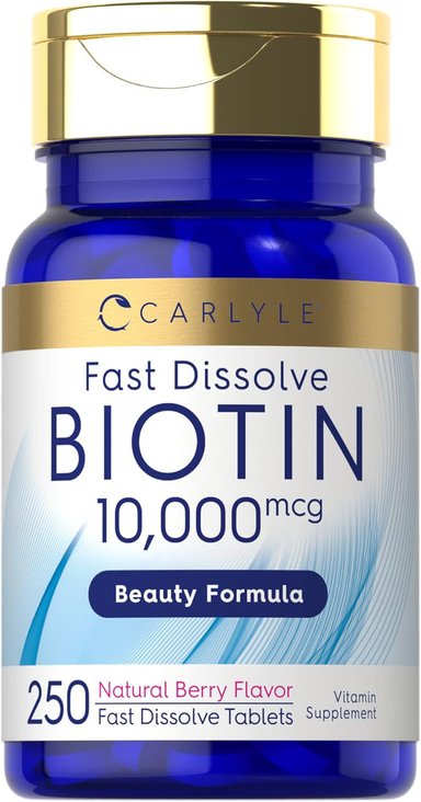 CARLYLE BIOTIN 10,000 MCG 250 UNIDADES