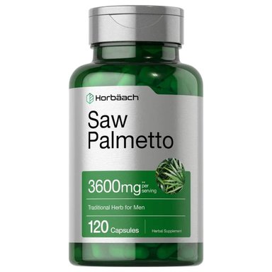 SAW PALMETTO 3,600MG,  120 CÁPSULAS HORBAACH