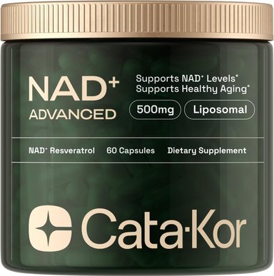 NAD NICOTIDAMINA +RESVERATROL ALTA PUREZA 500 MG 60 CAPSULAS - 1