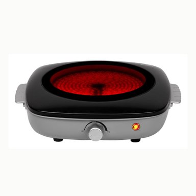 COCINA VITROCERÁMICA ELÉCTRICA MONTREAL 1 HORNILLA 1H JL-3012 - 1