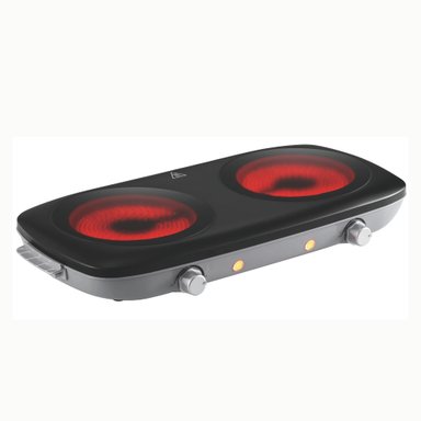 COCINA VITROCERÁMICA ELÉCTRICA MONTREAL 2 HORNILLAS 2H JL-3014