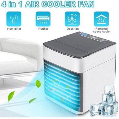 MINI ENFRIADOR DE AIRE CONEXIÓN USB PORTÁTIL - 4