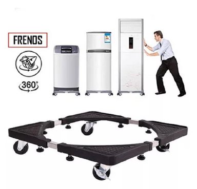 BASE AJUSTABLE MULTIFUNCIONAL CON RUEDAS PARA ELECTRODOMÉSTICOS