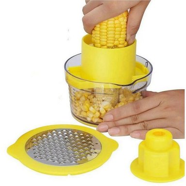 SET X 3 DESGRANADOR PELADOR DE CHOCLO 2 EN 1