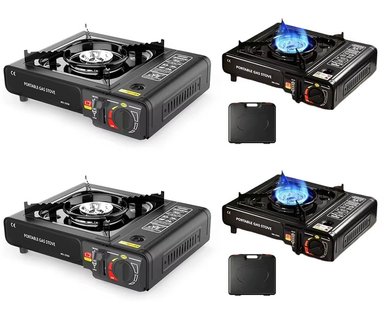 MALETA,, COCINA ESTUFA PORTÁTIL DE 1 HORNILLA IDEAL PARA CAMPING