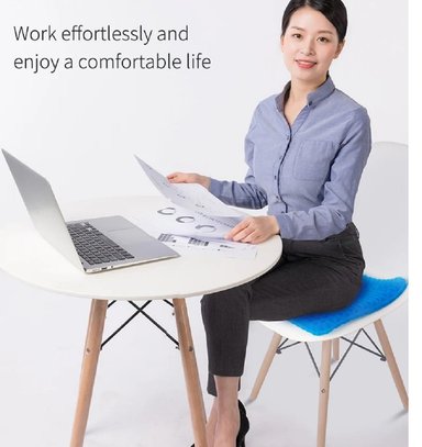 PACK X 02 ASIENTOS COJÍN FLEXIBLE GEL PARA SILLAS AUTO OFICINA