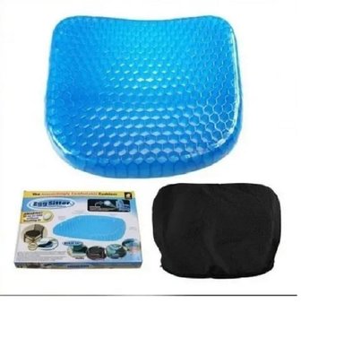 PACK X 02 ASIENTOS COJÍN FLEXIBLE GEL PARA SILLAS AUTO OFICINA - 4