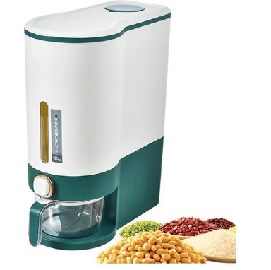 CONTENEDOR DE ARROZ DE GRAN CAPACIDAD DE ALMACENAMIENTO DE 10 KG