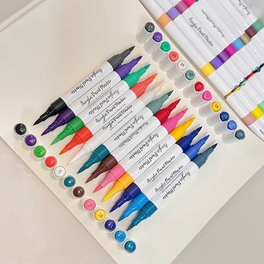 COLORES  ACRILICOS PARA DIARIOS Y MANUALIDADES SET 48 INIDADES