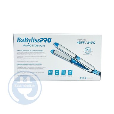 ALISADORA BABYLISS PROFESIONAL BNT3000TPE OPTIMA 3000 NANO TITANIUM - 3