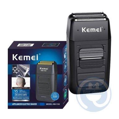 AFEITADORA KEMEI KM-1102 SHAVER MULTIFUNCIÓN RECARGABLE