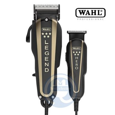 BARBER DÚO WAHL 08180-118 CORTADOR + TRIMMER 5 STAR SERIES