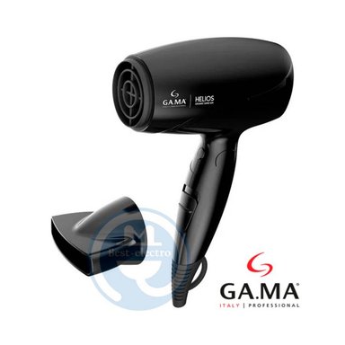 SECADOR GAMA HELIOS 1600W CERAMIC SHINE ION CON MANGO PLEGABLE
