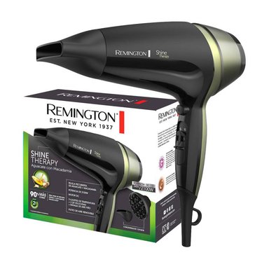 SECADOR REMINGTON D13A SHINE THERAPY AGUACATE CON MACADAMIA