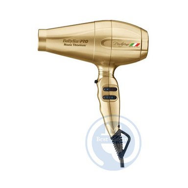 SECADOR BABYLISS PRO BNTG6610PE 2000W NANO TITANIUM PORTOFINO DORADO
