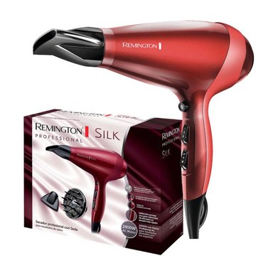 SECADOR REMINGTON AC9096 2400W SILK PROFESIONAL ROJO