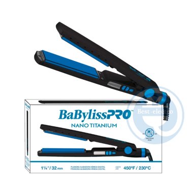 ALISADORA BABYLISSPRO BNTMB4091TPE METAL BLUE NANO TITANIUM 32MM