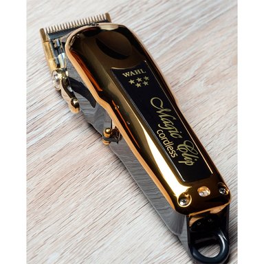 CORTADORA DE CABELLO WAHL 08148-708 MAGIC CLIP GOLD INALÁMBRICA - 4