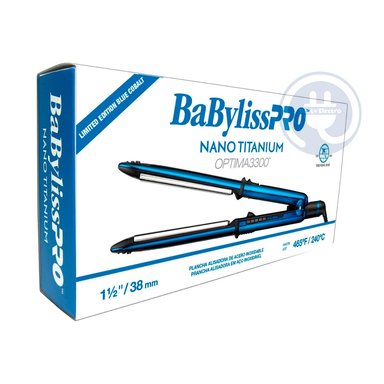 ALISADORA BABYLISS PRO BBC3300TPE BABYLISSPRO OPTIMA 3300 BLUE COBALT PLACAS 38MM - 3