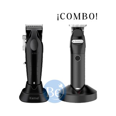COMBO KEMEI CORTADORA KM-2296 Y TRIMMER KM-1753
