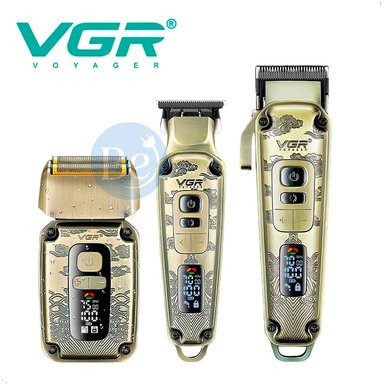 PACK VGR CORTADORA CON TRIMMER Y SHAVER V-642