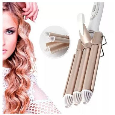 RIZADOR DE CABELLO PROFESIONAL ONDULADOR SALON 3 CABEZAS