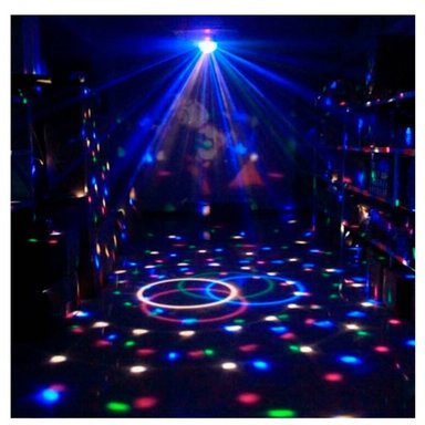 PARLANTE BLUETOOTH BOLA MAGICA LED MULTICOLOR FIESTA AUDIORITMICA - 4