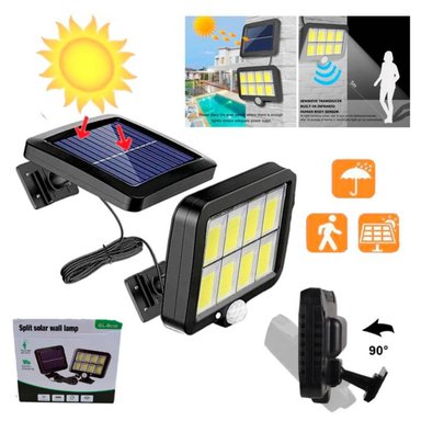 PANEL SOLAR DE  8 CELDAS DE LUZ PARA LUCES EXTERIORES.