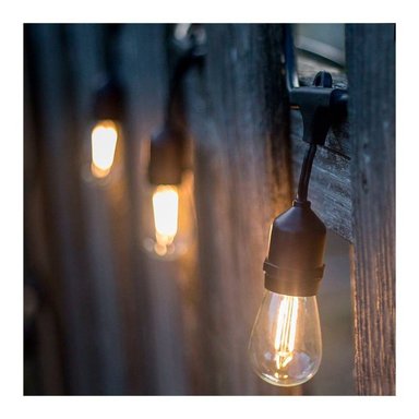 GUIRNALDAS LED 10 METROS + 10 FOCOS PARA DECORACIÒN HOGAR Y EXTERIOR - 5