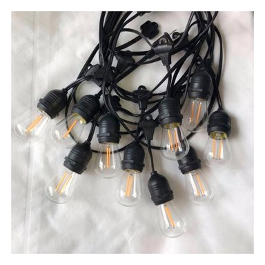 GUIRNALDAS LED 10 METROS + 10 FOCOS PARA DECORACIÒN HOGAR Y EXTERIOR - 6