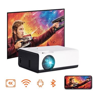 PROYECTOR PORTÁTIL MULTIMEDIA SMART ANDROID 9.0 WIFI. - 3