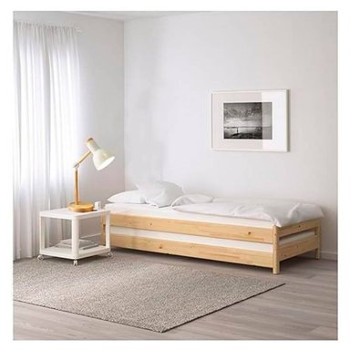 LÁMPARA ESCRITORIO STYLE BLANCO CON BASE DE MADERA RUSTICA CON LUZ CALIDA - 6