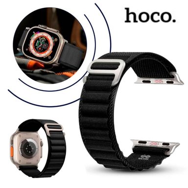 CORREA HOCO WA13 NEGRO SMARTWATCH COMPATIBLE CON APPLE WATCH