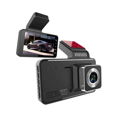 CÁMARA GRABACIÓN SEGURIDAD AUTO DELANTRA Y TRASERA DVR.