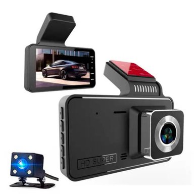 CÁMARA GRABACIÓN SEGURIDAD AUTO DELANTRA Y TRASERA DVR. - 4
