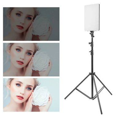 LUZ LED PANEL ILUMINACION PROFESIONAL 16 PULGADAS REGULABLE. - 1