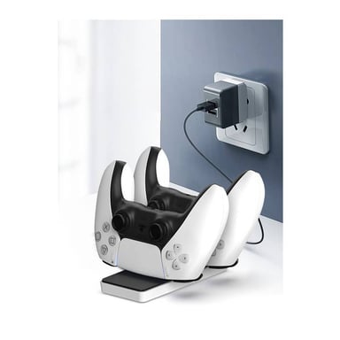 CARGADOR SEISA DUAL PARA MANDO DE PS5 DUALSENSE PLAYSTATION 5 - 1
