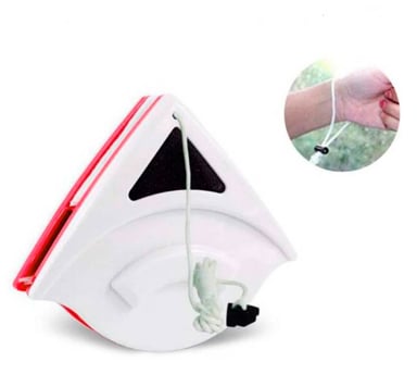 LIMPIAVIDRIO VENTANAS ESPONJA MAGNÉTICA LIMPIADOR TRIANGULAR - 6