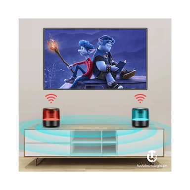 PARLANTE BLUETOOTH SEISA YX-Z5BT PORTATIL LUCES RGB RECARGABLE - 3