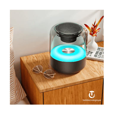 PARLANTE BLUETOOTH SEISA YX-Z5BT PORTATIL LUCES RGB RECARGABLE - 5