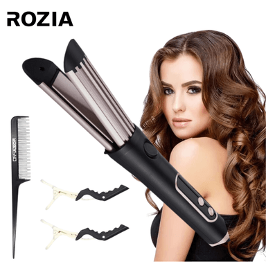 PLANCHA PROFESIONAL ALISADORA RIZADORA PARA CABELLO ROZIA HR-866