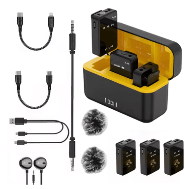 MICROFONO INALAMBRICO MIC PROFESIONAL SOLAPERO DUAL BLUETOOTH