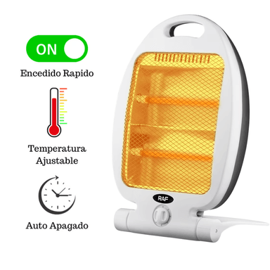 CALEFACTOR PARA EL HOGAR CALENTADOR ELÉCTRICO ESTUFA TERMOSTATO 800W
