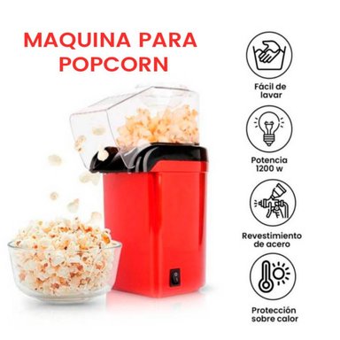 MAQUINA POP CORN CANCHITA PALOMITAS PARA VER PELICULAS SIN ACEITE.